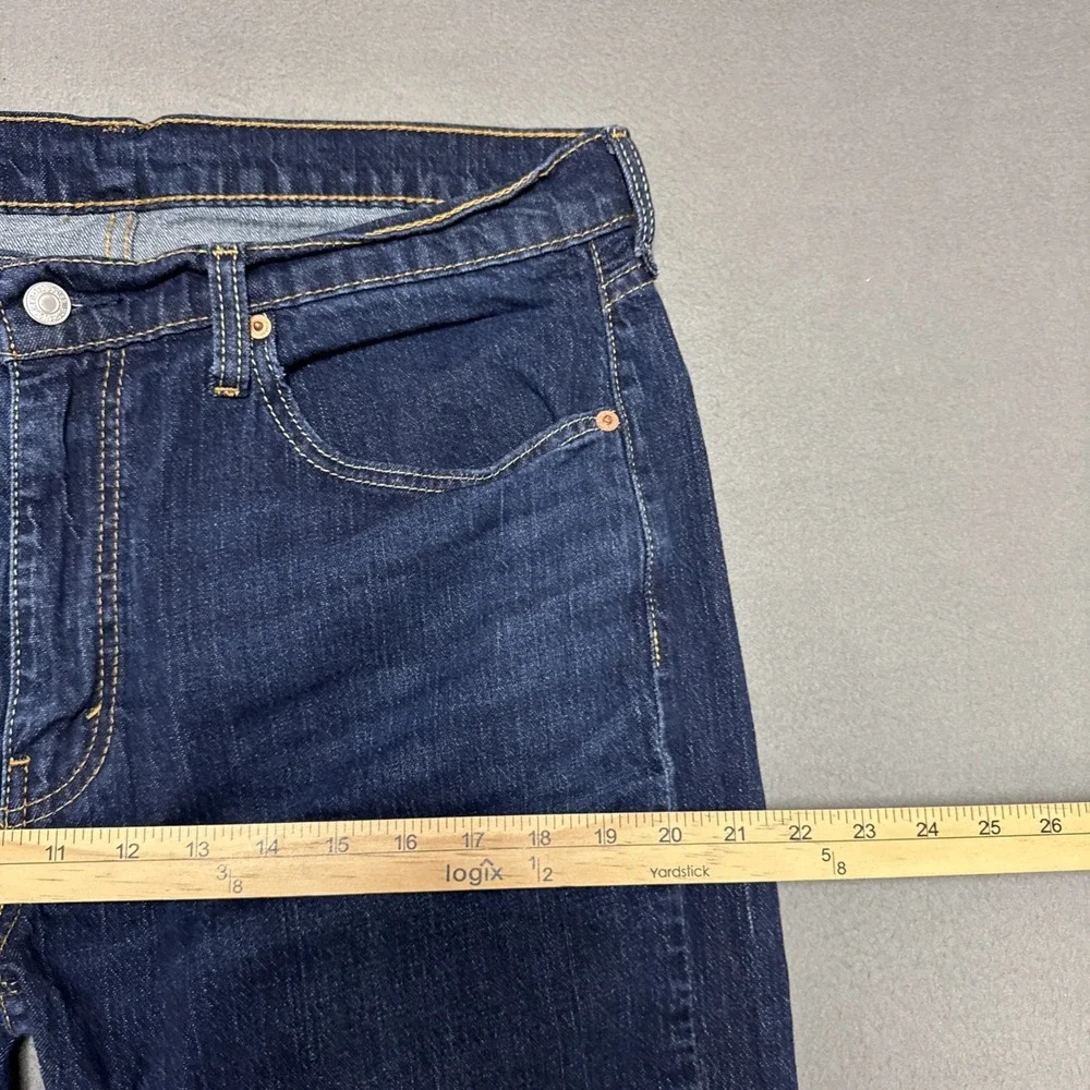 Levis 527 Slim Boot Mens Dark Wash Jeans Sz 36x32 (36x30) Cowboy Casual Workwear